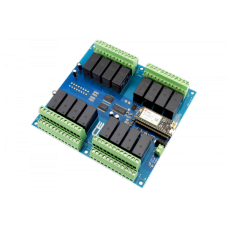 16-Channel DPDT Signal Relay Shield with IoT Interface